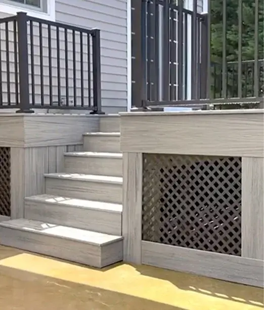 stairs and portico
